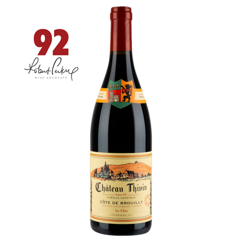 CHATEAU THIVIN Cote de Brouilly 'Le Clos' Red 2022