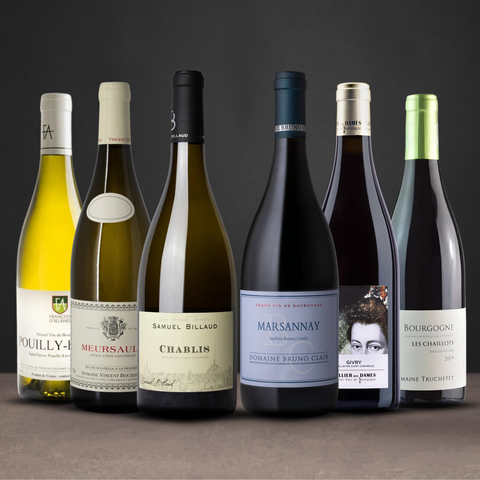 Burgundy Mixed Case of 6 (3 Whites & 3 Reds)