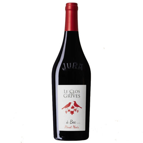 LE CLOS DES GRIVES Cotes du Jura Rouge 'Pinot Noir A BEC' 2022