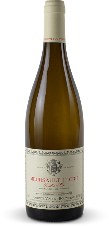 Domaine VINCENT BOUZEREAU Meursault 1er Cru 'Goutte d'Or' 2020