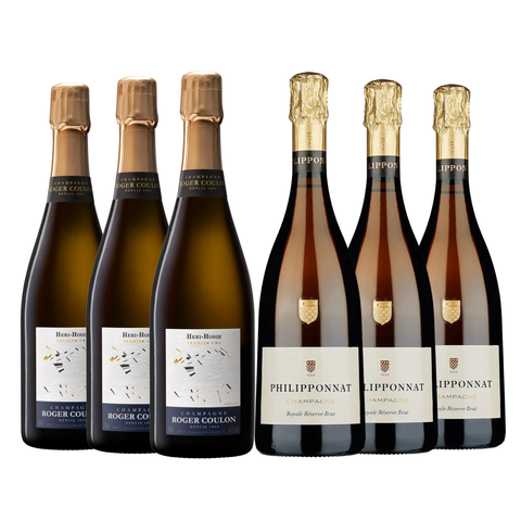 Champagne Philipponnat & Roger Coulon Mix Case
