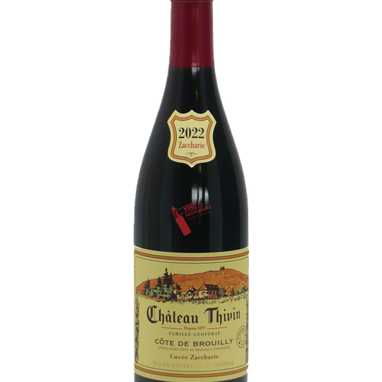 CHATEAU THIVIN Cote de Brouilly 'Zaccharie' Red 2022