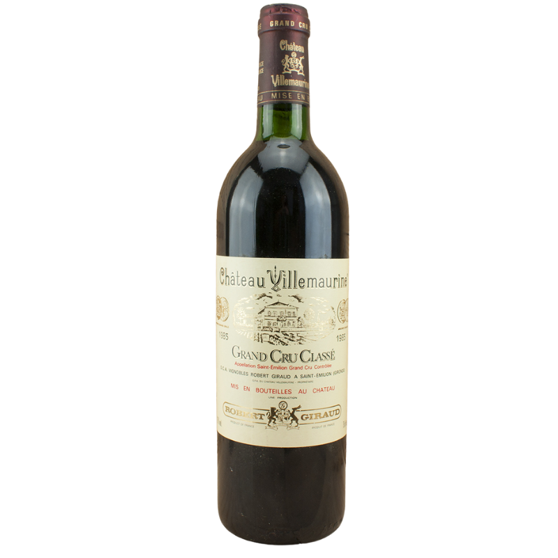 CHATEAU VILLEMAURINE Saint Emilion Grand Cru Red 1978 - Jeroboam 5L