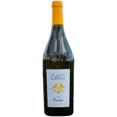 LE CLOS DES GRIVES Cotes du Jura Blanc 'Draine' Savagnin 2019