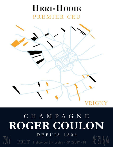 CHAMPAGNE ROGER COULON Extra-Brut 1er Cru 'Heri-Hodie' NV