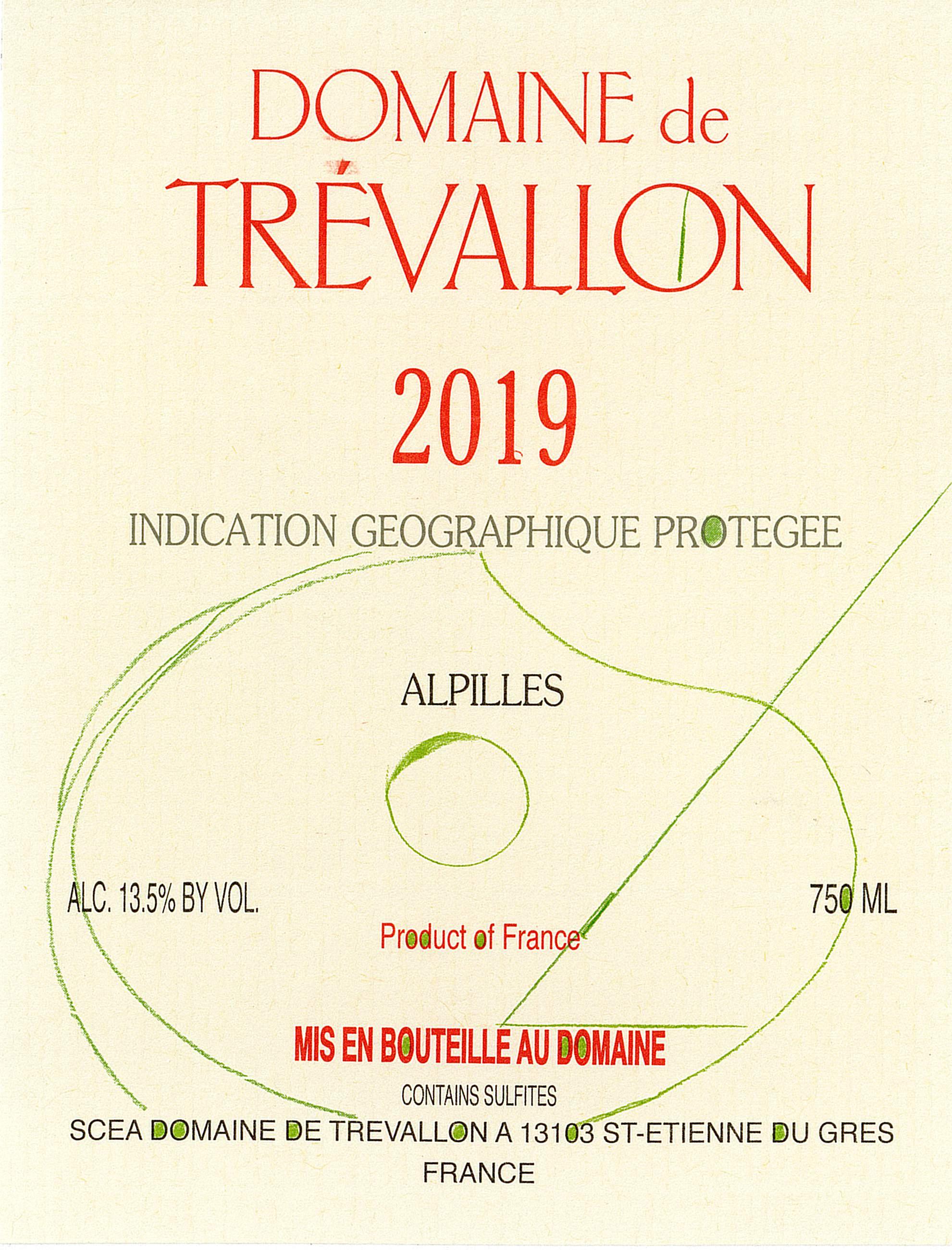 Domaine de TREVALLON Rouge 2019 - Magnum 1.5L