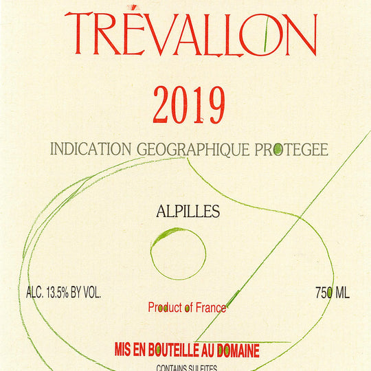 Domaine de TREVALLON Rouge 2019