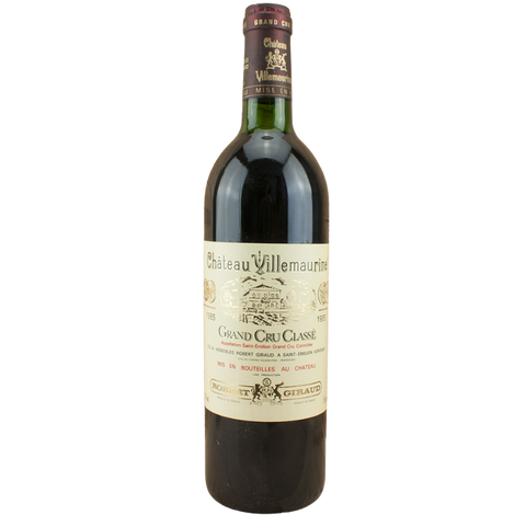 CHATEAU VILLEMAURINE Saint-Emilion Grand Cru Red 1985 - Jeroboam 5L
