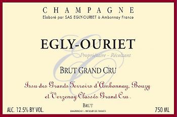 EGLY-OURIET 'Brut' Grand Cru NV (BASE 17, DISG JUL 2022)